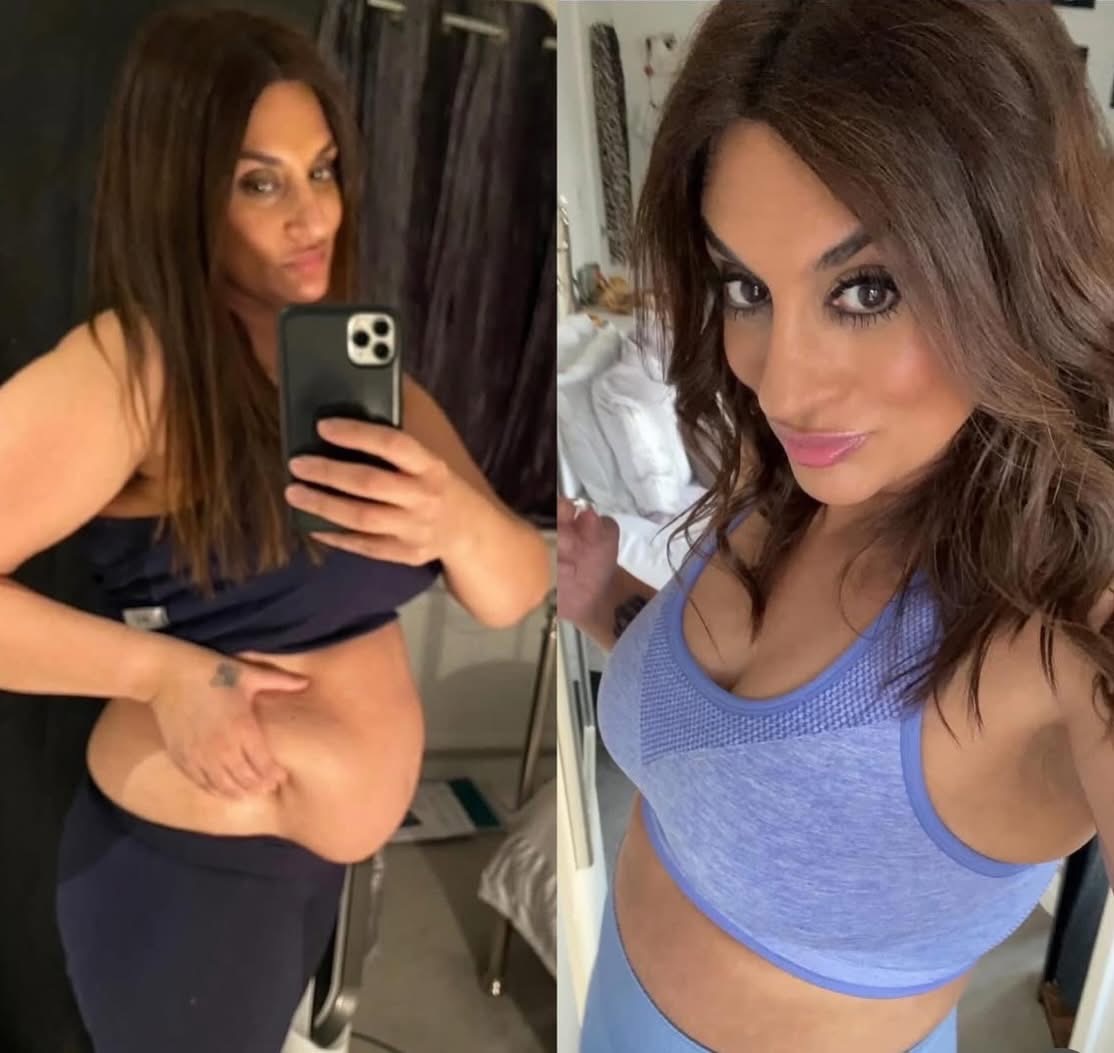 Transformation avant après